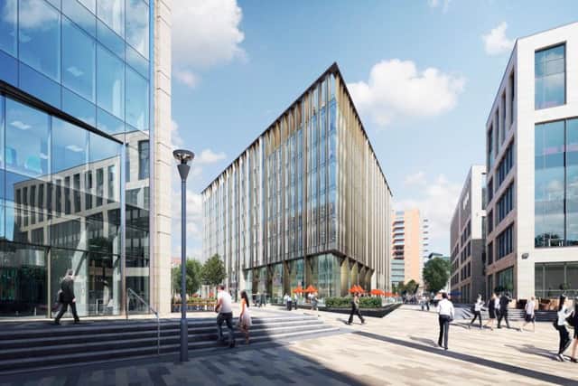 Investment giants Hermes and CPPIB will still own the rest of the wider Wellington Place estate