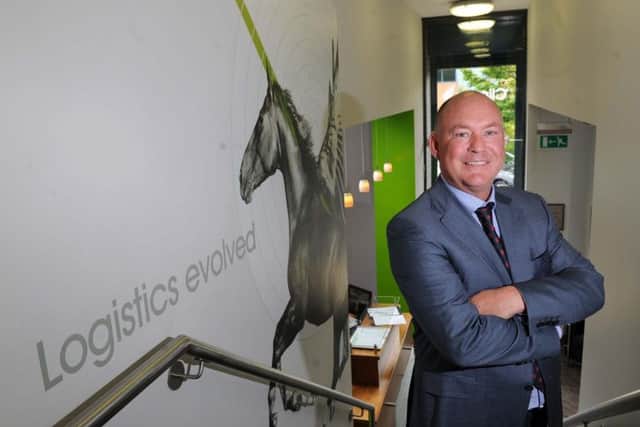 Former lorry driver Steve Parkin, who founded Clipper Logistics in 1992.
