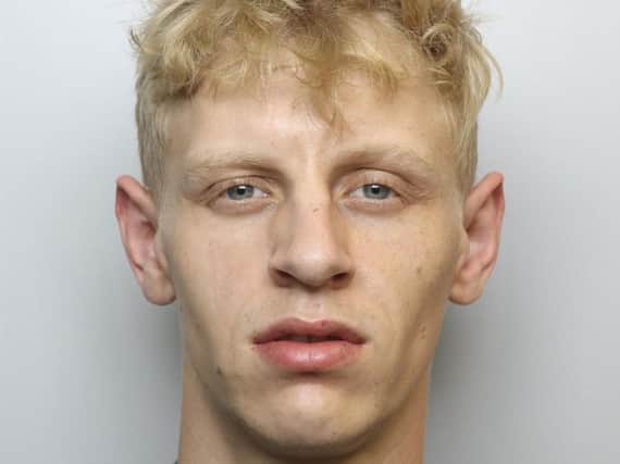 Alex Owens was jailed for 20 months for burglary at Co-op store in Alwoodley.