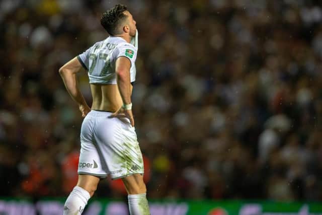Leeds United winger Jack Harrison missed the decisive spot-kick last night