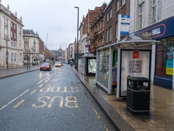 Major disruption to Leeds buses will begin this weekend as construction works begin on The Headrow.