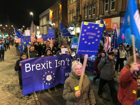 Leeds For Europe will protest in Leeds today