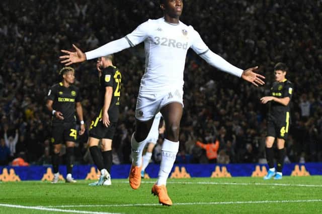 Leeds United loanee Eddie Nketiah.
