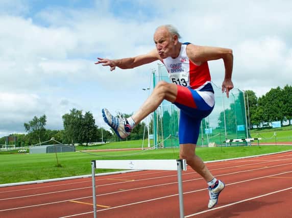 Tony Bowman, 84, has 13 British athletic records
