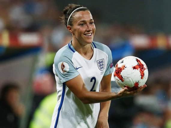 Lucy Bronze playing for England, has been named the FIFA World Player of the Year