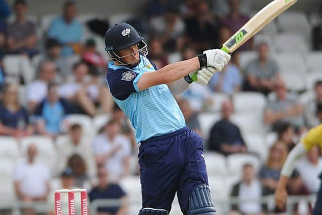 Tom Kohler-Cadmore finished the T20 campaign as Yorkshire's top run scorer (Picture: SWpix.com)
