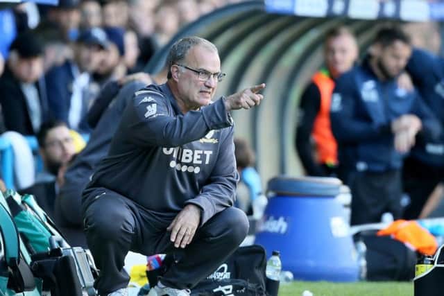 Leeds United head coach Marcelo Bielsa.