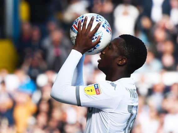 Eddie Nketiah has three goals for Leeds United since his loan move from Arsenal (Pic: Getty)