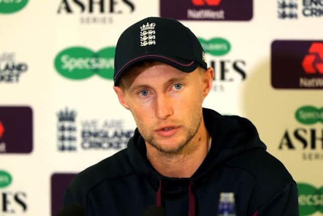 England's Joe Root.