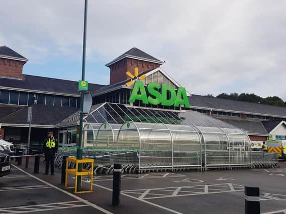 An armed robbery happened just after 7am on Wednesday at Asda Killingbeck Superstore