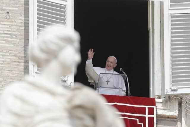 Pope Francis. Credit: AP Photo/Alessandra Tarantino