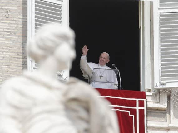 Pope Francis. Credit: AP Photo/Alessandra Tarantino