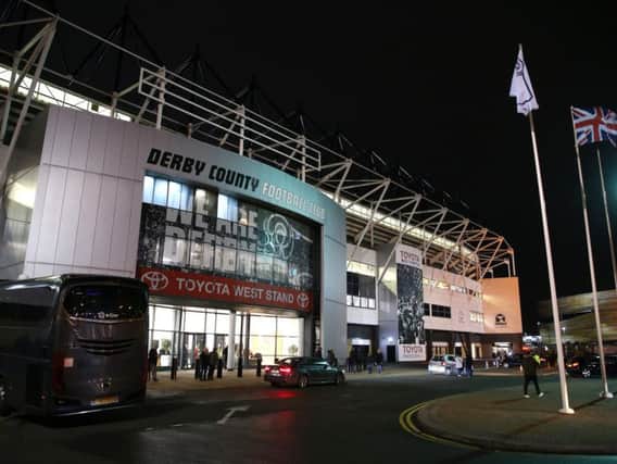 Derby sold their Pride Park stadium and were able to record a pre-tax profit (Pic: Getty)