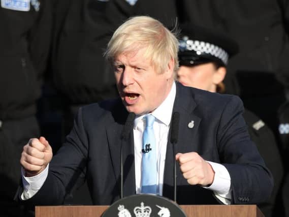 Prime Minister Boris Johnson said he would 'rather be dead in a ditch than go back to Brussels' to ask the EU for an extension to Brexit negotiations, during his visit to Yorkshire today.