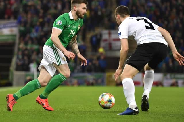 Stuart Dallas will not be risked tonight against Luxembourg (Pic: Getty)