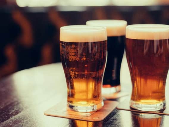 The price of beer has risen by 10p in the last year.