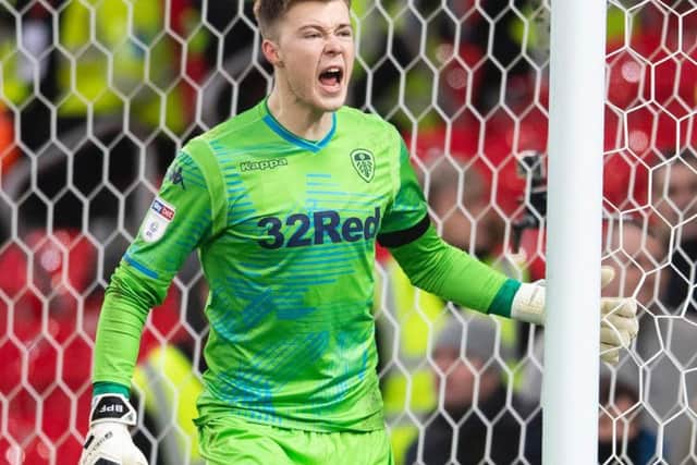 Former Leeds keeper Bailey Peacock-Farrell (Pic: Getty)