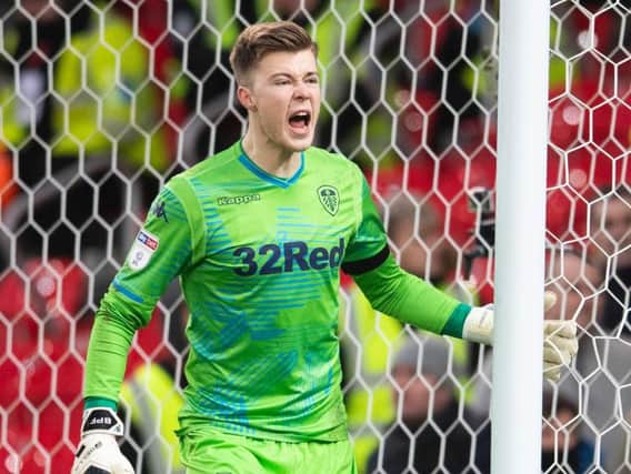 Former Leeds keeper Bailey Peacock-Farrell (Pic: Getty)