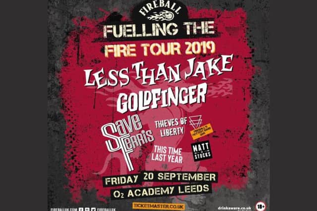 Fireball: Fuelling The Fire Tour plays O2 Academy Leeds on Friday, September 20