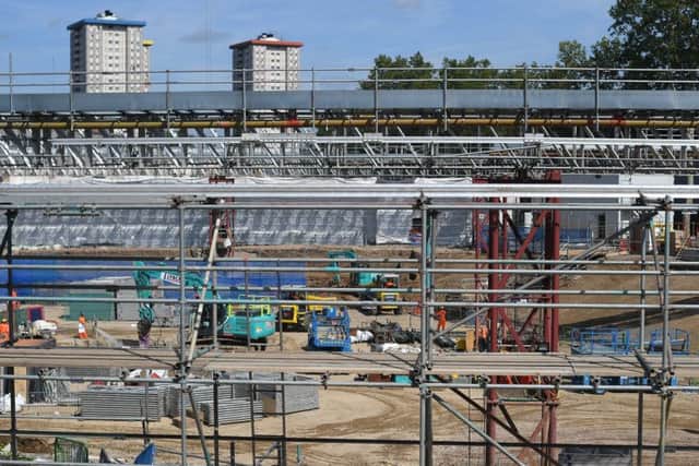The construction site for the HS2 high speed rail scheme in Euston, London. PRESS ASSOCIATION Photo. Picture date: Friday August 23, 2019. Photo credit should read: Victoria Jones/PA Wire