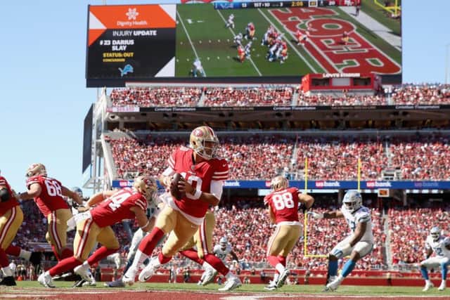 The Levi's Stadium, home of the 49ers, whose investment entity has a 10 per cent stake in Leeds United (Pic: Getty)