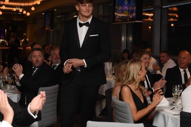 Leeds Rhinos awards - Ash Handley is player of the year.
