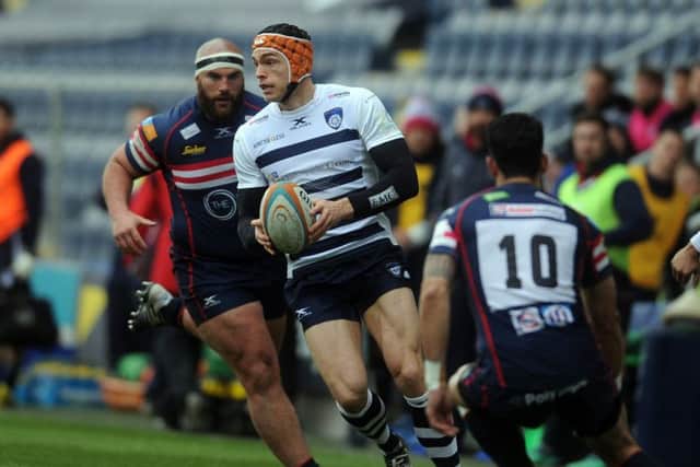 Yorkshire Carnegie Chris Elder playing against Doncaster Knights last season (Picture: Tony Johnson)