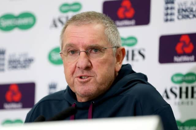 England head coach Trevor Bayliss.
