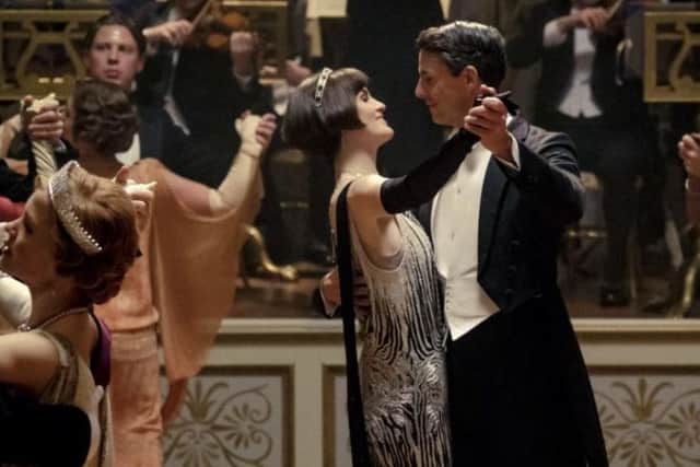 The Downton Abbey movie's ballroom scene was filmed at Wentworth Woodhouse. Credit: Screen Yorkshire.