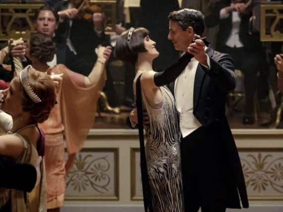 The Downton Abbey movie's ballroom scene was filmed at Wentworth Woodhouse. Credit: Screen Yorkshire.