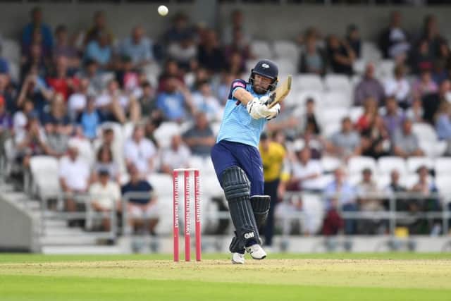 AIMING HIGH: Yorkshire's Adam Lyth wants to play under club legend Darren Lehmann in The Hundred next season. Picture: Anna Gowthorpe/SWpix.com