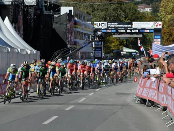 2018 UCI World Cycling Championships in Innsbruck. The U23 Mens Race (Bruce Rollinson)