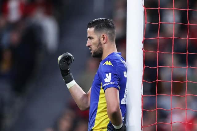 8 - Made some big stops, showed his quick reflexes, came off his line to good effect. Rescued Leeds when Barnsley broke.