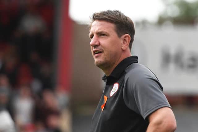 Barnsley boss Daniel Stendel saw his side lose to two late goals at Oakwell (Pic: Getty)