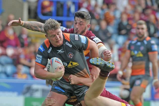 Castleford Tigers' Adam Milner is back in contention after illness.  Picture: Tony Johnson.