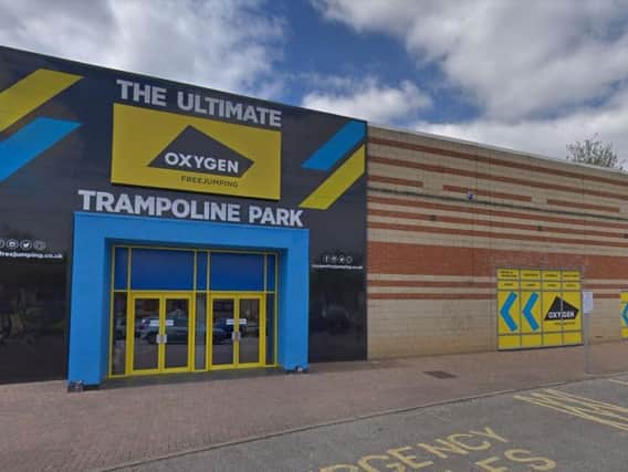 Oxygen Freejumping trampoline park at Cardigan Fields in Leeds. Picture: Google