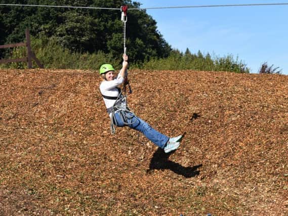 The new zip wire.