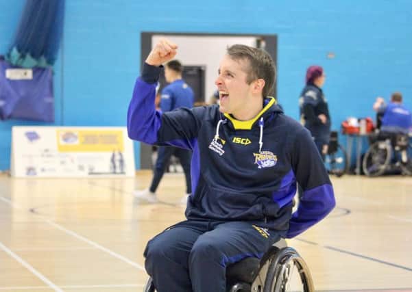 Josh Gardner - Leeds Rhinos wheelchair rugby