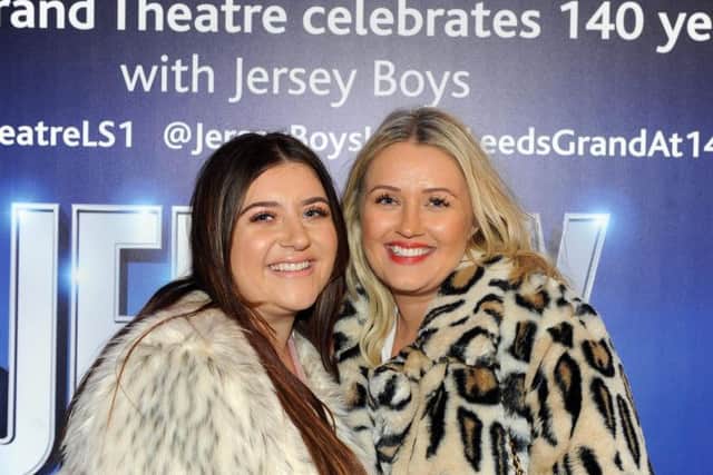 Leeds sisters Ellie and Izzi Warner from Gogglebox. Photo by Tony Johnson.
