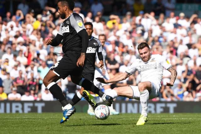 Leeds United fans react to Derby draw. (Getty)
