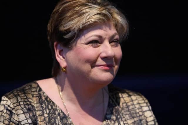 Shadow Foreign Secretary Emily Thornberry prepares to address delegates during a pro-EU event at Labour Party conference in Brighton. Photo: Leon Neal/Getty Images)