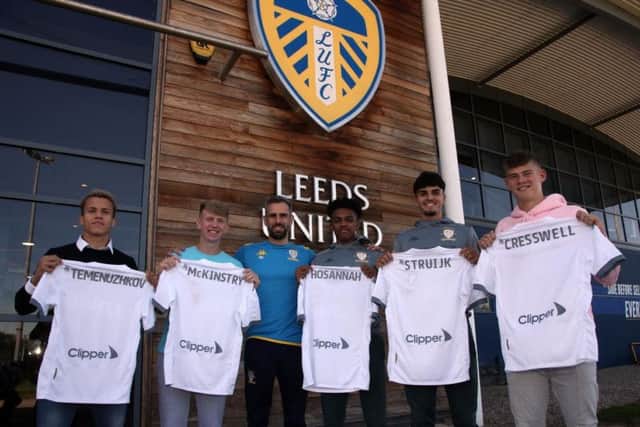 Leeds United hand five academy players new contracts.
