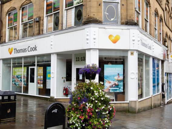 The Thomas Cook store in Halifax. Photo by Bruce Fitzgerald.