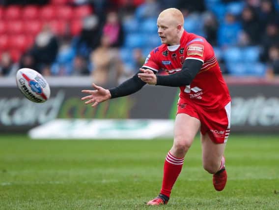 Salford Red Devils' Josh Wood has joined Wakefield. (PIC: SWPIX)