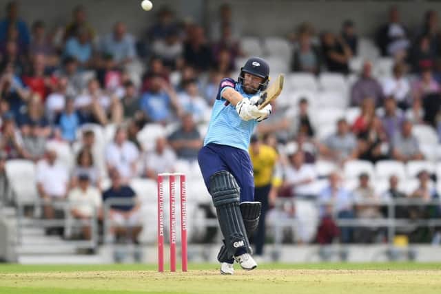 Yorkshire CCC's Adam Lyth will play for the Northern Superchargers in next season's The Hundred. Picture: Anna Gowthorpe/SWpix.com