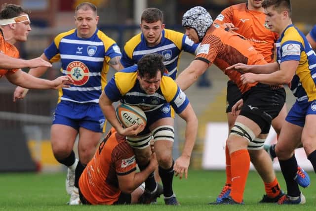 Yorkshire Carnegie's Trystan Lloyd. Pictures: Andrew Varley