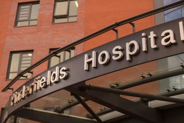 Pinderfields Hospital Picture: SWNS