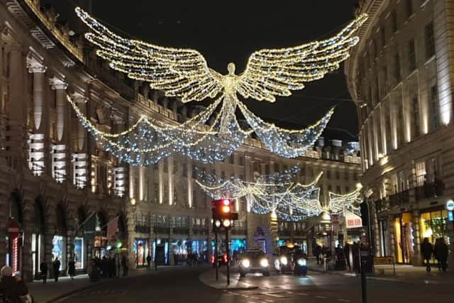 Regent Street on a Sunday night