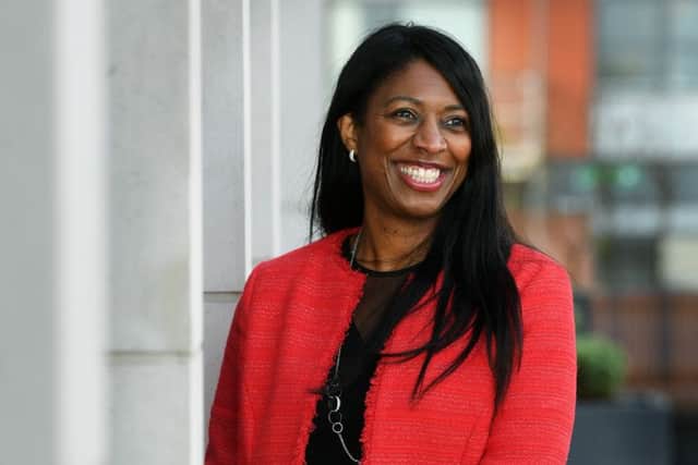 Karen Finlayson, partner at PwC in Yorkshire. 6th December 2019. Picture : Jonathan Gawthorpe