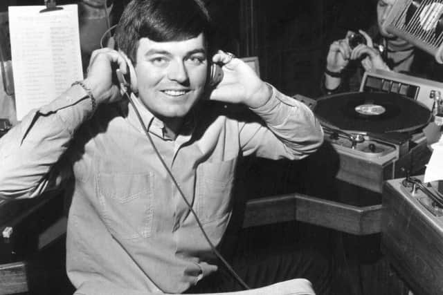 Tony Blackburn at the launch of Radio 1. (Picture credit: Evening Standard/Getty Images).